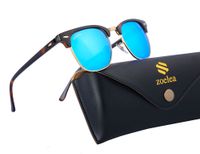 Erkekler Kadınlar için Marka Tasarımcısı Güneş Gözlüğü Tahta Çerçeve Gerçek Cam Lens UV400 Koruma Anti Glare Açık Spor Sürüş Sunglass ile Sunglass Sunglass