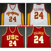Source USC #31 Miller Red Best Quality Stitched College Basketball Jersey  on m.