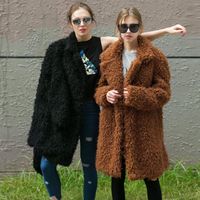 Women' s Jackets Women Fur Coat 2021 Winter Fluffy Shagg...