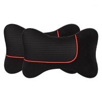 Seat Cushions Plush Breathable Car Neck Pillow Auto Rest Cushion Headrest Pillow,fit Most Cars,
