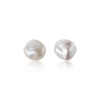 中国高品質の固体S925シルバースタッドイヤリング女性古典的な白い真珠かわいいファッションの耳のジュエリーの女性ジュエリー卸売