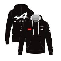 Hoodies dos homens camisolas F1 Equipe alpina Alonso um hoodie alonso e lazer Pullovers Extreme Outono Styl