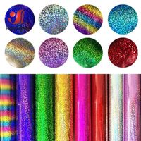 Rainbow Clear Cellophane Film flower Wrapping Paper Iridescent DIY