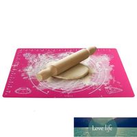 Silicone Baking Tools Kneading Mat Rectangle Blue Pink Water...