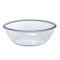 Bowls Mixing Bowl Microwave And Dishwasher Safe Wash Basin Transparent Heat-Resistant Glass