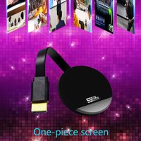 Woopker W4 TV Stick Mirascreen 5G HD compatible WiFi dongle suitable for netflix Youtube Spotify chrome-plated projection mirror playback new