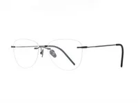 Occhiali da sole Rimless B-Titanium Occhiali da lettura Uomo Occhiali ottici Eyewear Ultralight Anti-riflettore Occhiali da vista Occhiali da vista Eyeglasses