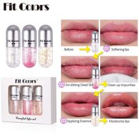Fit Colours Lique Gloss Gloss Mini Crystal Jelly для губных капсул для губных капсул увлажняющие губные губы красота косметика красоты