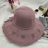 Bucket Hat Spring Summer Otoño Mujer sol Cuenca envejecida media Fresco Protección UV