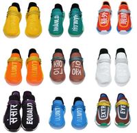 2021 Scarpe da corsa della razza umana Pharrell Williams Hu Surfaces Trainer Sneakers Ulteriori prodotti Sconto Sconto Alta Qualità Quadrato Sneake Boot Yakuda Store