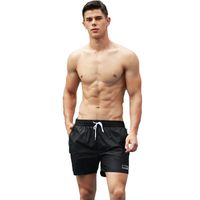 Marka Erkek Plaj Kurulu Şort Hızlı Kuru Yüzme Giyim Mayo Sandıklar Mayo Mayo Gym Koşu Boksör Jogger 2021 erkek