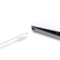 ZMI USB-C sur le câble USB-C pour la charge et la synchronisation des données, fonctionne avec MacBook Pro, Google Pixel, des smartphones / tablettes Android, des ordinateurs portables PC (5 pieds, blanc)