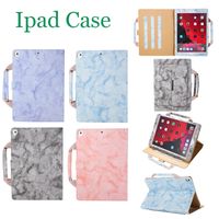 Marbling Magnetic leather case for iPad air 4 3 2 5 6 7th 8 ...