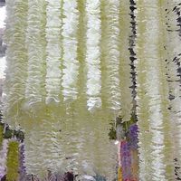 50pcs 1M 2M Orchid Rattan Artificial Silk Flower Vine For Home Wedding Garden Decoration Hanging Garland Wall Fake Flowers 211120