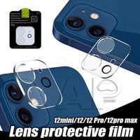 Geri Kamera Lens Temperli Cam Koruyucular iphone 12 Mini 11 Pro Max XR XS 7 8 Artı Koruma Film Galss Koruyucu