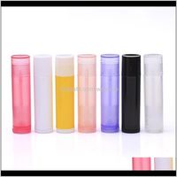 병 포장 사무실 학교 비즈니스 산업화 된 5G 컨테이너 PP BPA 빈 립글로스 다채로운 Lipgloss 튜브 여러 색상 DR