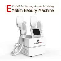 Haute Effecience Portable amincissant EMS Muscle Building Building Fat réduire Hiemt Machine 4 poignées