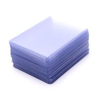Greeting Cards 10 25PCS 35PT Top Loader 3X4" Board Game Outer Protector Card Holder Sleeves For Football Basketball Sports