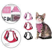 Dog Collars & Leashes Washable Durable Puppy Cats Chest Strap Skin Friendly Kitten Harness Close Fitting For Pet Training