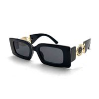 Trendy großer Rahmen Sonnenbrille Männer und Frauen personalisierte Metall Sonnenbrille Mode im Freien Fahrglas