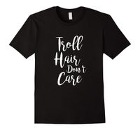 Troll Hair Ne feignez pas T-shirt Dernière mode Fashion Stranger choses T-shirts