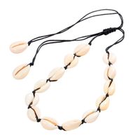 Boho Sea Shell Choker Ожерелье Женщины Натуральные Ювелирные Изделия Подвески Chocker Простые ожерелья для девочек Ювелирные Изделия 2021 Хокеры