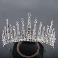 Bridal headdress 2021 golden diamond crown hairband fashion accessories 033014