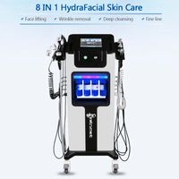 8 IN 1 Hydra Facial Machine Hydro Ultrasonic Skin Scrubber M...