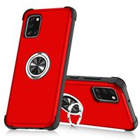 Porte-bagues magnétiques invisibles Cas de téléphone pour iPhone 13 Pro Max Samsung Galaxy A13 A22 A12 A12 A32 A52 S21 Coucles hybrides antichoc