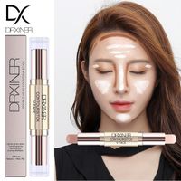 Bronzers & Highlighters Stick V-face Countour Makeup Highlight Bronzer Double-end Highlighter Cosmetics