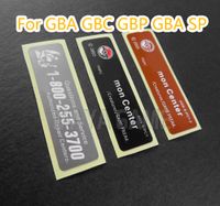 Nouveautés de remplacement des autocollants de la Lable pour Gameboy Advance / SP / Couleur pour GBA / GBA SP / GBC / GBP Lable Sticker Console de jeu