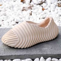 Jurk schoenen heren sneakers pluche warm kokosnoot in de herfst en winter Speciaal gevormd skeletdekking voeten, licht huis, buiten, effen kleurpedaal