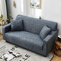 Stuhl deckt 50 graue Streifensofa-Cover für Wohnzimmer