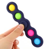 Şerit Bar Şekli Fidget Spinners DNA Topları Duyusal Punch Pop Bubble Popper Bulmaca Parmak Eğlenceli Oyunu Çocuklar Fanny Parmak Eğlence Stres Yayın