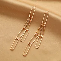 Design Advanced Female Niche Fringe Earrings Designer Long Light Luxury 925 Silver Needle Autumn and Winter Ear Rings