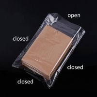 Storage Bags 100pcs lot PVC Heat Shrink Film Wrap Bag Retail Seal Packing Clear Plastic Polybag Gift Cosmetics Packaging Pouch