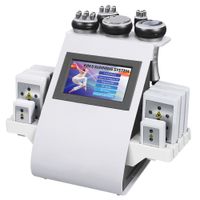 Профессиональная кавитационная машина для похудения 40K Ультразвуковое жир уменьшает телу стройное устройство портативное похудение Vaccum rf с липо -лазером