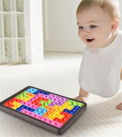 50%off Tetris Game building block Fidget Toy Desktop Board P...