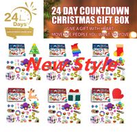 Hot 24 stücke fidget spielzeug pack mystery box adventskalender überraschung weihnachtsgeschenkbox antistress einfache deimple 2022 neuheit geschenke whots0228
