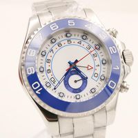 Top Orologio di Lusso Mens Guarda Impermeabile Blu Ceramica Sapphire Crystal Limited Sport Sport Movimento automatico Uomo orologi da polso Dono regalo