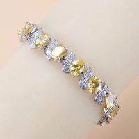 2021 Vintage Accessories 925 Sterling Silver Fine Yellow Gem...