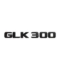 Matt Black " GLK 300 " Trunk Rear Letters Word Badge Emblem Letter Decals Sticker for Mercedes Benz GLK Class GLK300