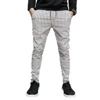 Compre al por mayor Pantalon Rayado Blanco Negro Para Hombre de bajo precio  \u0026 de calidad con envío gratuito | Es.DHgate