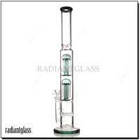 Hookah Double arms tree and honeycomb bong straight design b...