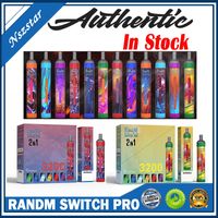 Precio al por mayor 3200puffs Randm Switch Pro 2IN1 desechable E Cigarrillo R y M VAPE 12 COLORES RGB Luz Brillante