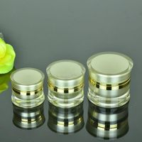 15g 30g 50g Acrylic Plastic Cosmetic Jars Empty Face Cream R...