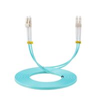 Fiber Optic Equipment 10PCS OM3 LC-LC UPC 3M Multimode Duplex 2.0mm Or 3.0MM Patch Cord Cable