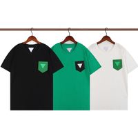 Дизайнер футболка роскошный летний с коротким рукавом мужчины женщины классические футболки старший чистый хлопок высокого качества размер S-2xL 10 видов выбора