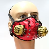 Máscara criativa Halloween Punk látex masquerade partido engraçado salgueiro watchdog 93d6