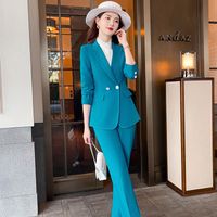 Wholesale Winter White Pant Suit Women 